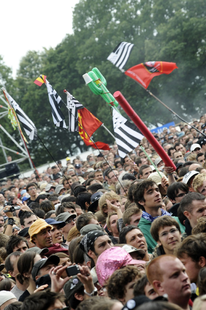 07/18/2009. 18th Les Vieilles Charrues Music Festival. Ambiance.Atmosphere.