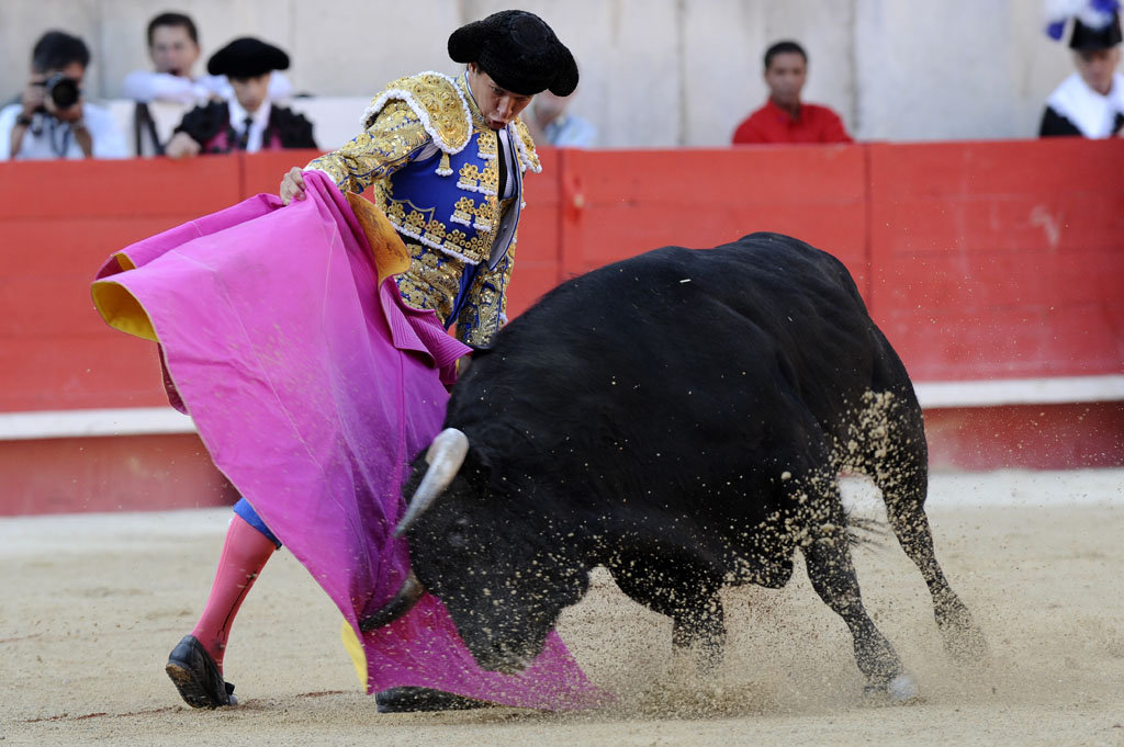 05/30/2005. Afternoon.Bullfighting in  Nimes during the 'Feria de Pentecote' .Corrida de Toros